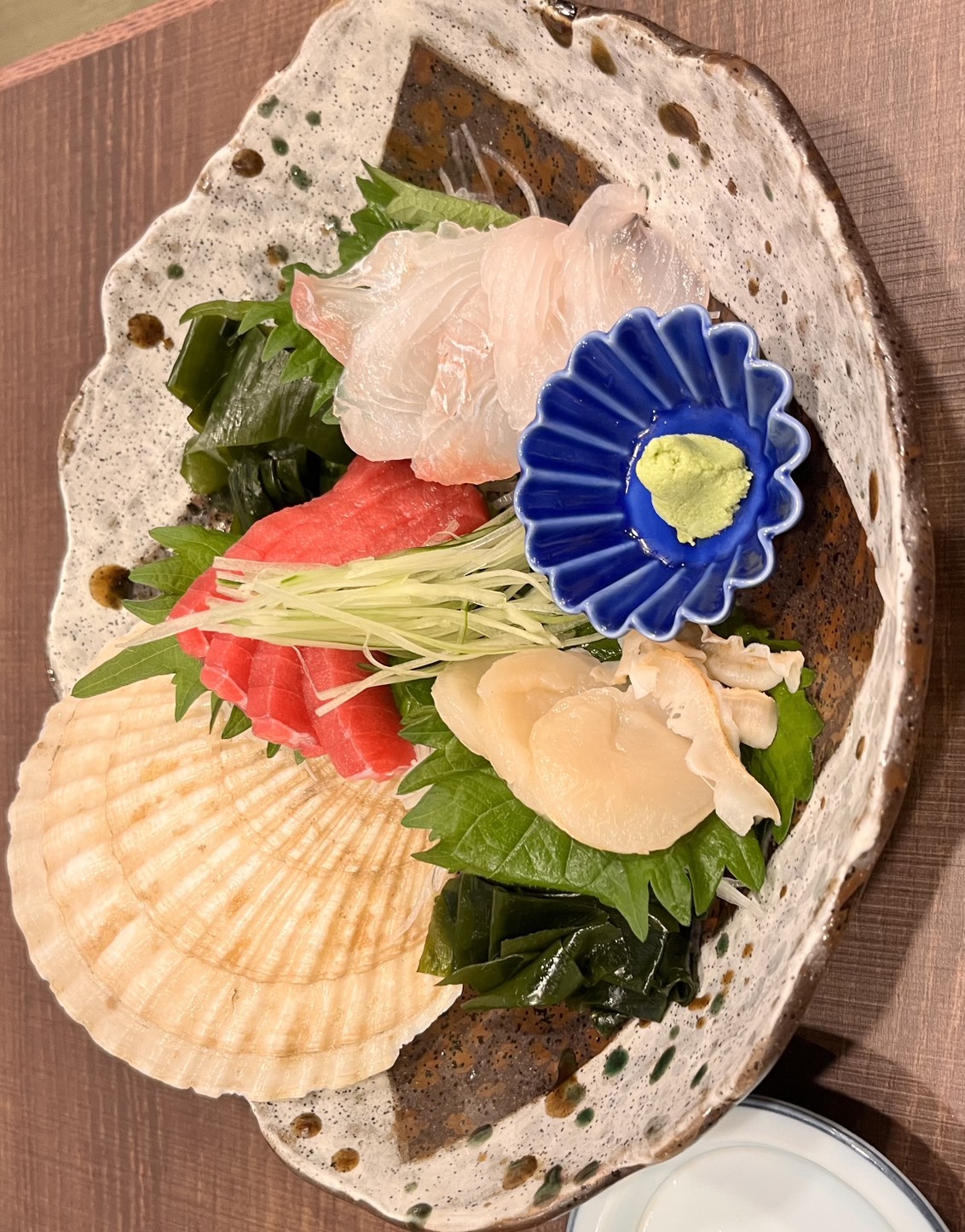 刺身三点盛り
